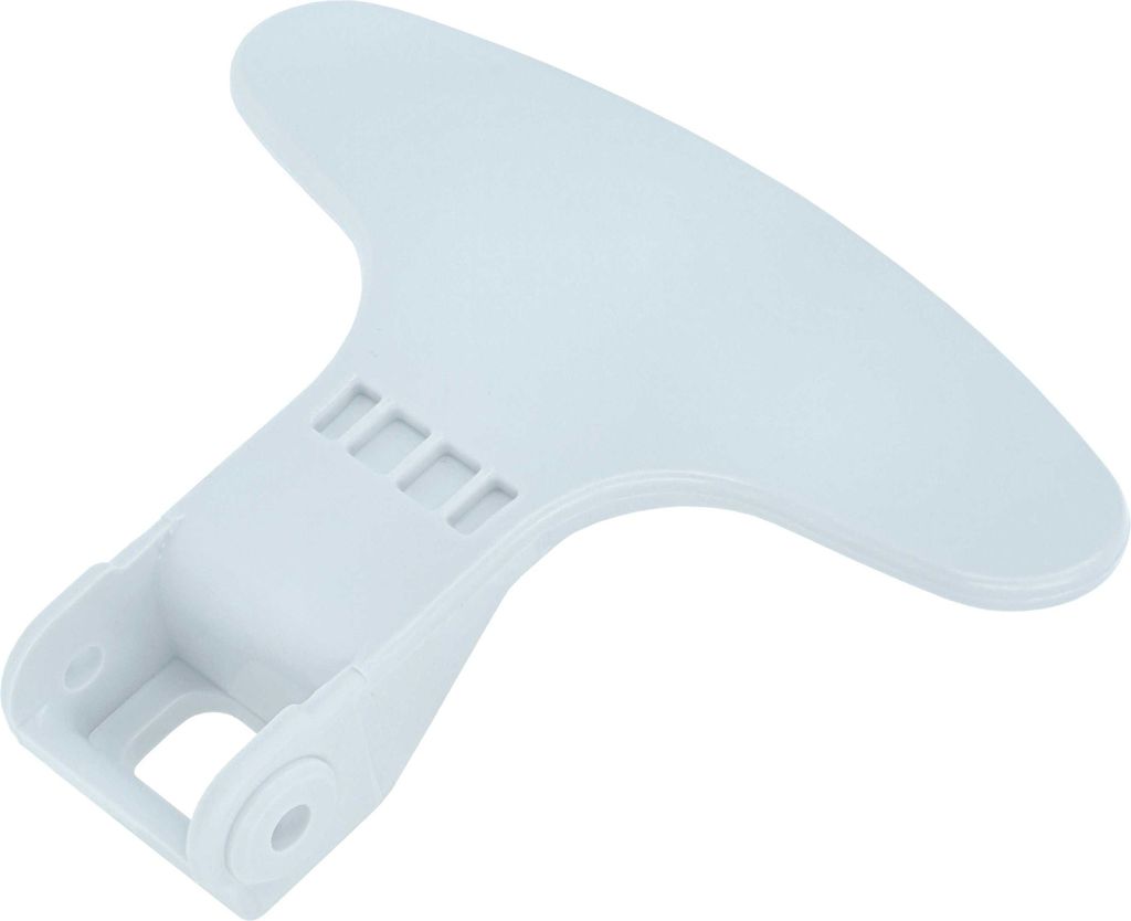 vhbw Türgriff kompatibel mit Beko 7 MEDIUM 7100000128, 7100000131 Waschmaschine Kunststoff Weiß