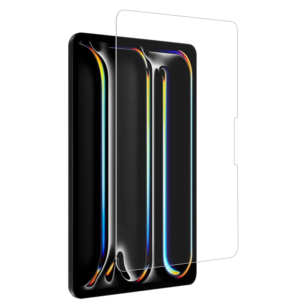 iPad Pro 11 2024 M4 Screenprotector: Accezz Premium Glass Protector tablet - Trasparente - 2