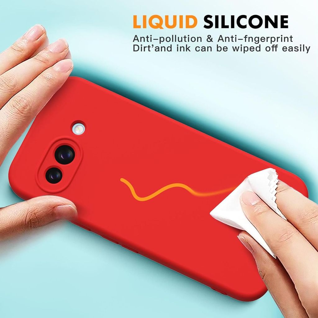 EASSGU TPU Silicone Case for Google Pixel 4a 5G (6.2