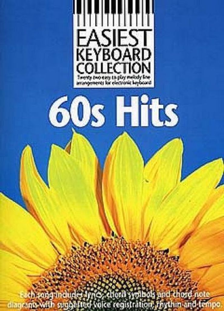 Easiest Keyboard Collection 60s Hits Melody Lyrics