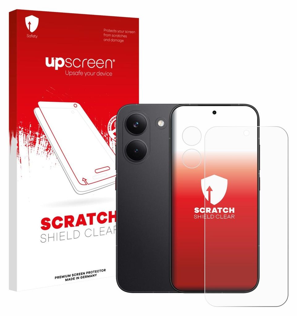 upscreen Schutzfolie für Xiaomi Poco X8 Pro (Display+Kamera) Displayschutz Displayschutzfolie Folie Klar Transparent