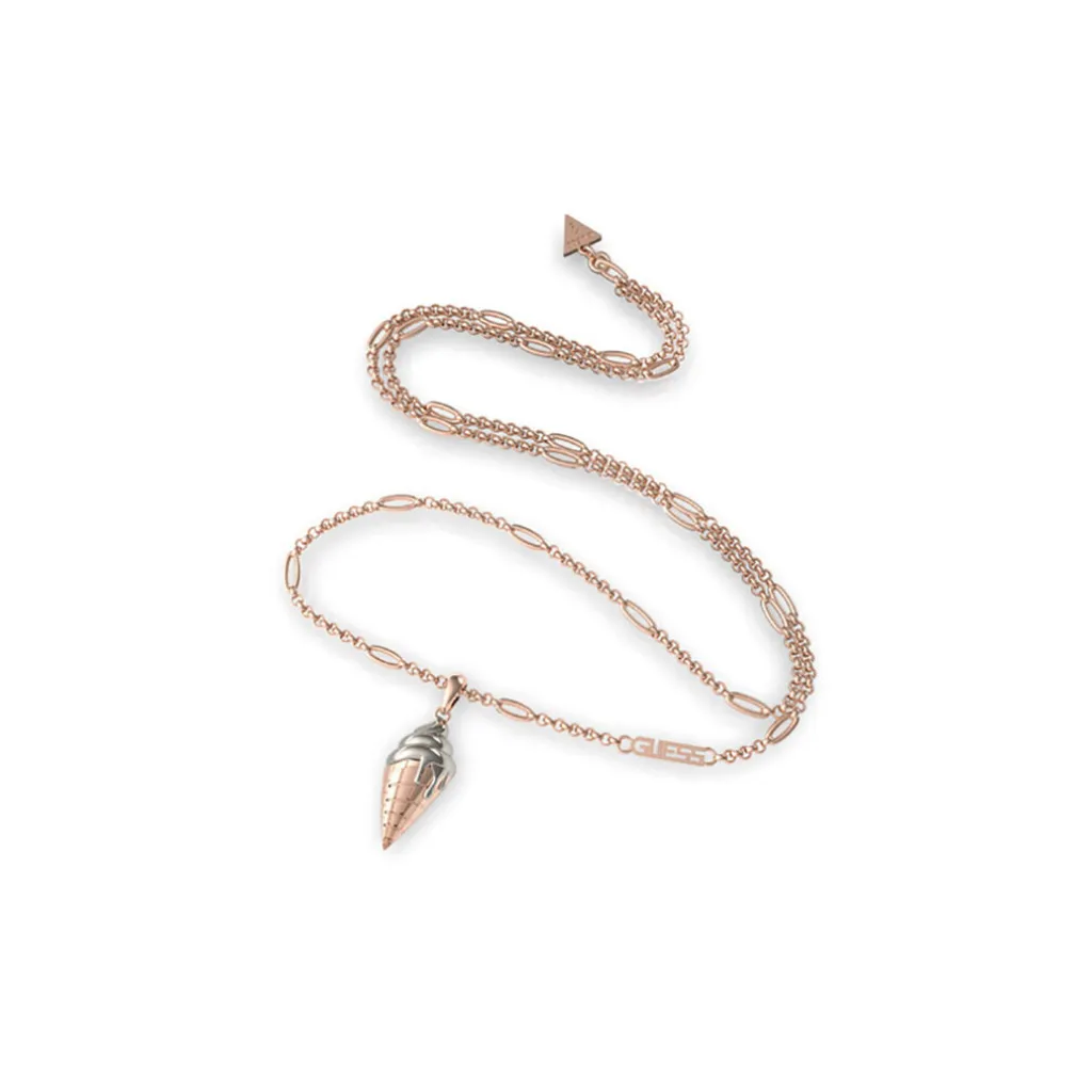 Collana Guess UBN79140 Cuore Oro Rosa | Accessorio Must-Have Donna