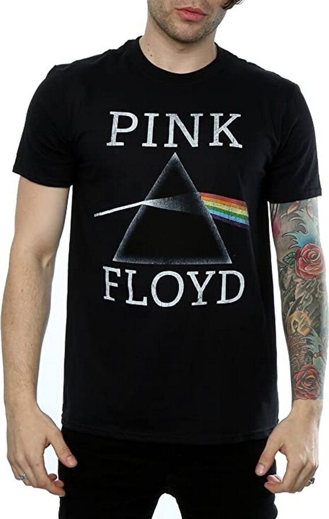 Pink Floyd - "Dark Side Of The Moon" T-Shirt für Herren BI979 (XXL) (Schwarz)