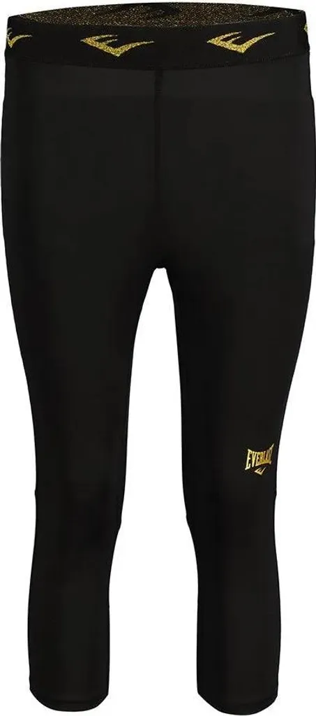 Legging de Fitness Everlast Leonard 7/8 Noir S Idéal Yoga et Gym