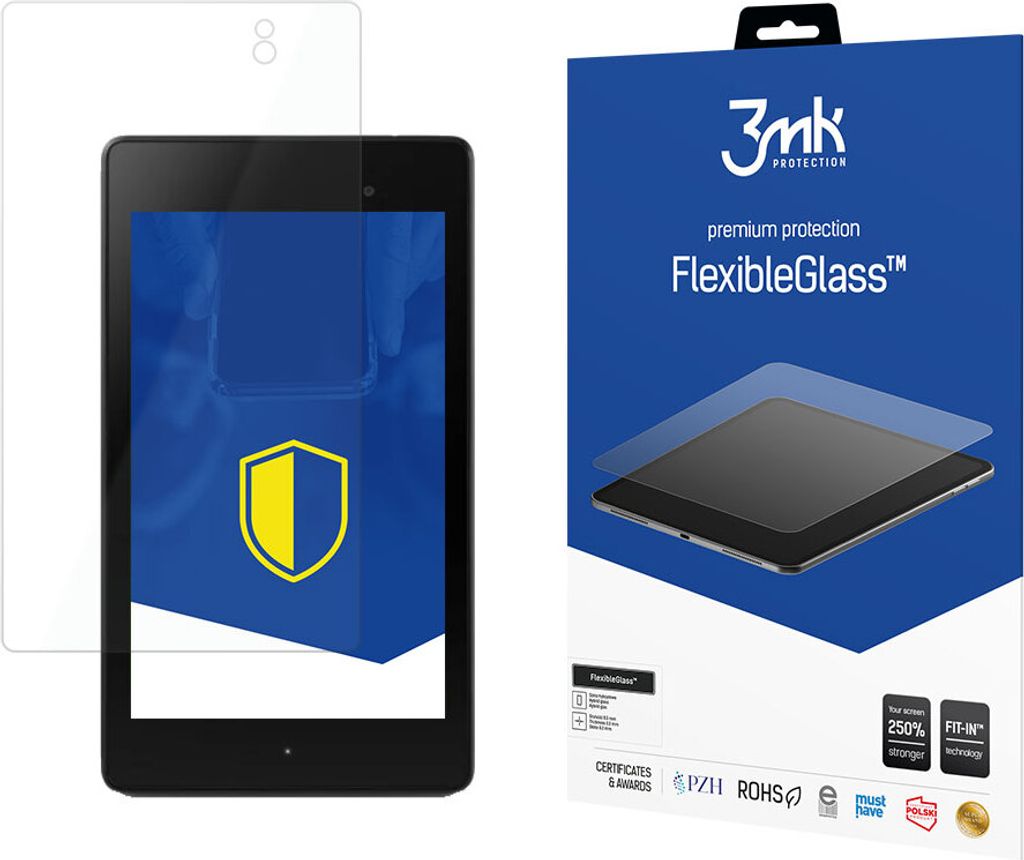 3mk Display Hybridglas FlexibleGlass für Asus Google Nexus 7 II 2013 0,3mm 7H