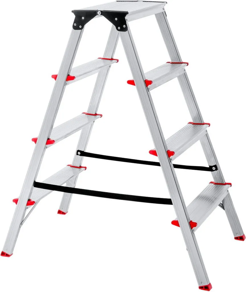 Échelle stable 150kg VENBOS 3304 : Finissez vos travaux en sécurité