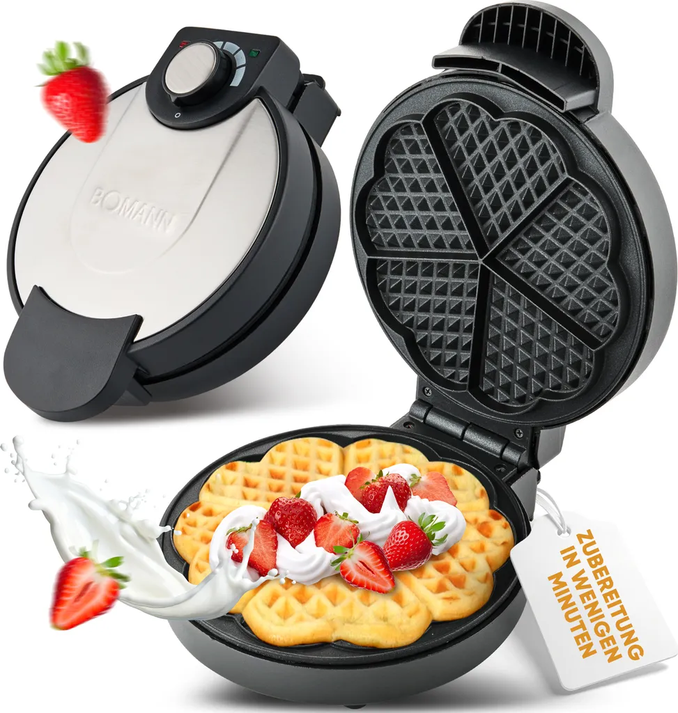 Piastra per Waffel Bomann WA 1365 CB 1000W: Miglior Prezzo Online - 3