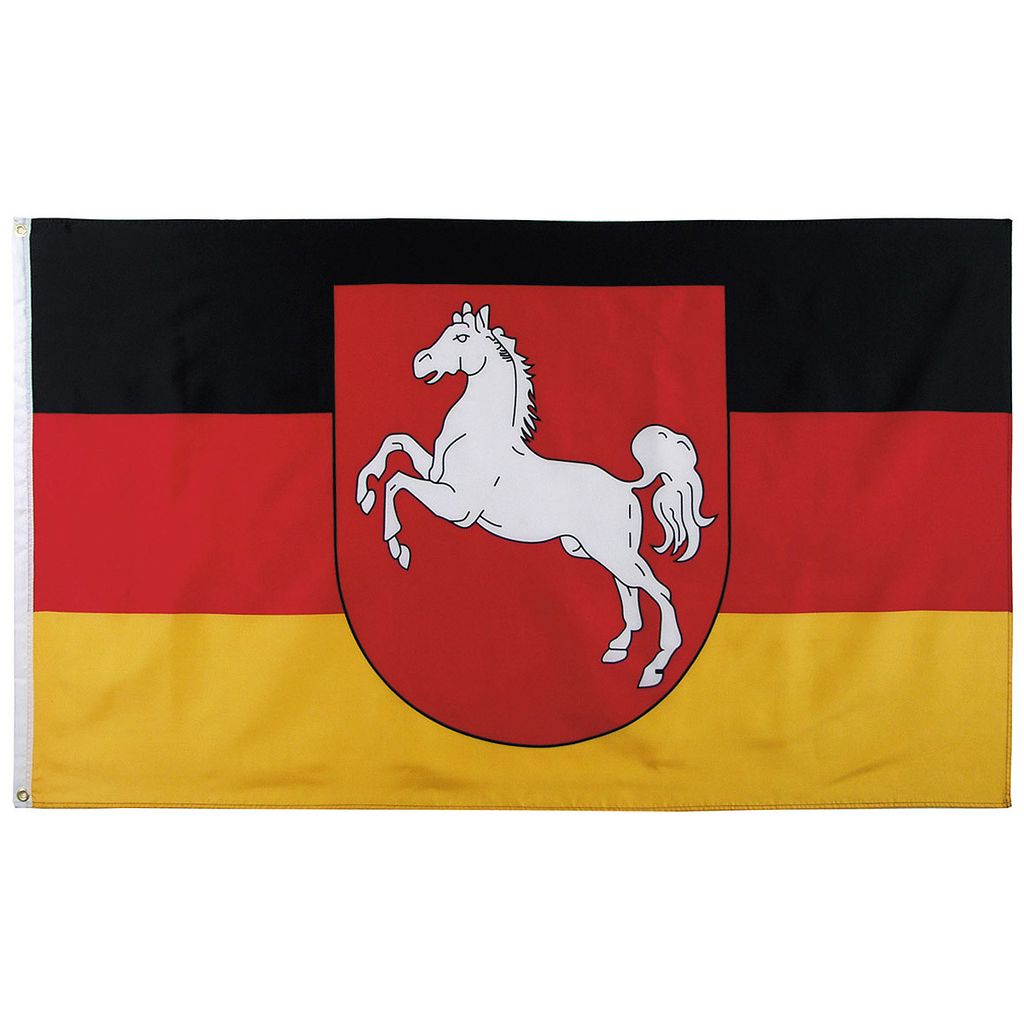 MFH Fahne, Niedersachsen, Polyester, 90 x 150 cm Produktbild 