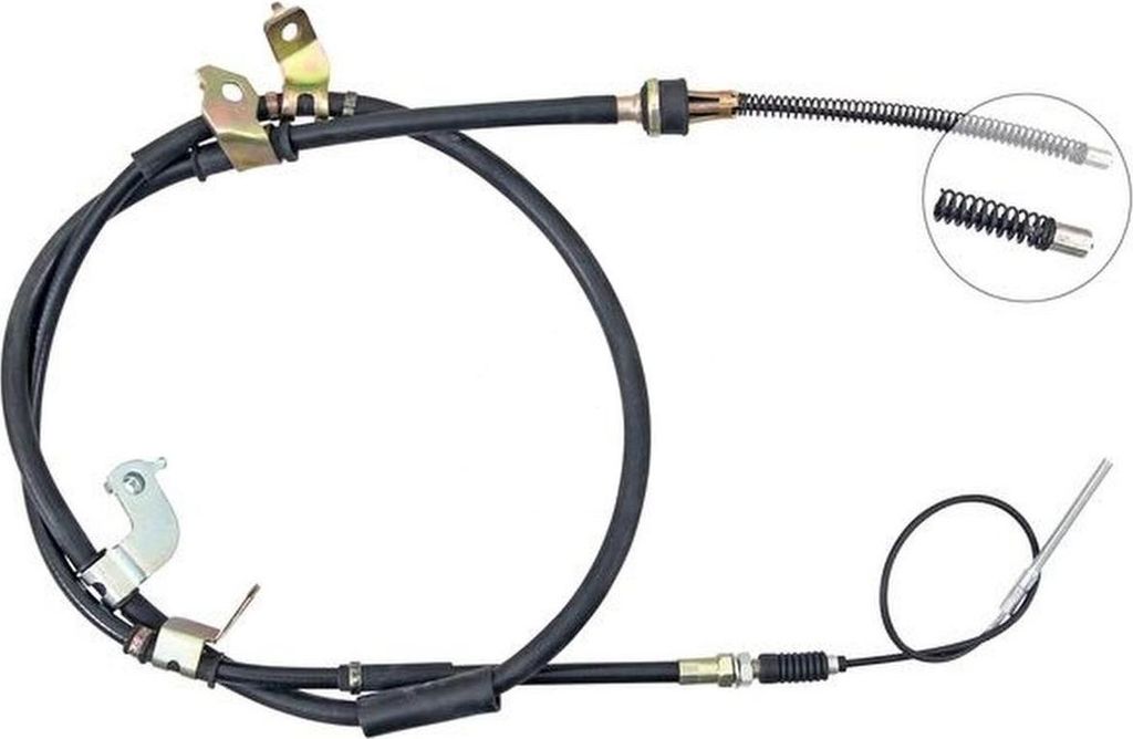 Seilzug Feststellbremse 2.220 mm Trommelbremse A.B.S. für u.a. MITSUBISHI L
