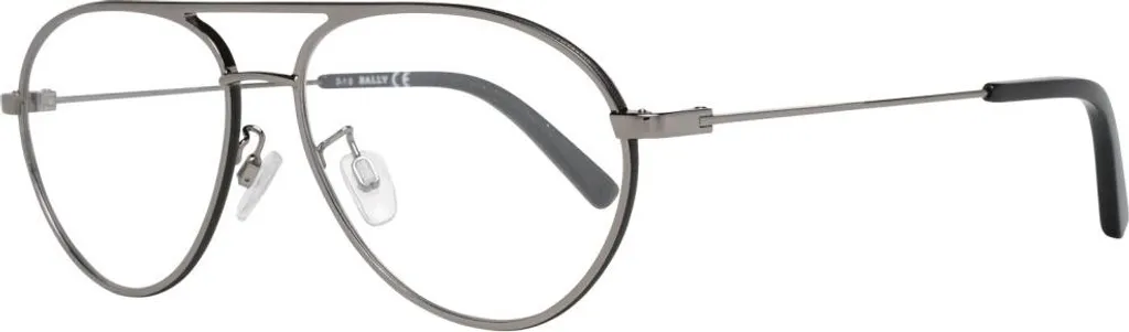 Monture Bally BY5013 H Finition Gunmetal Brillant Taille 57 Homme