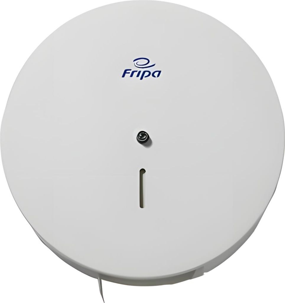 Fripa Großrollen Toilettenpapier Spender Metall groß Durchmesser: 350 mm weiß