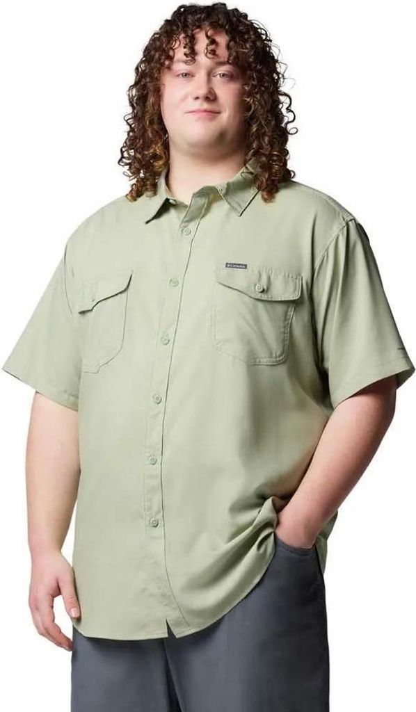 Columbia Utilizer Ii Solid Kurzarmhemd Grün 2XL Mann Grün 2XL
