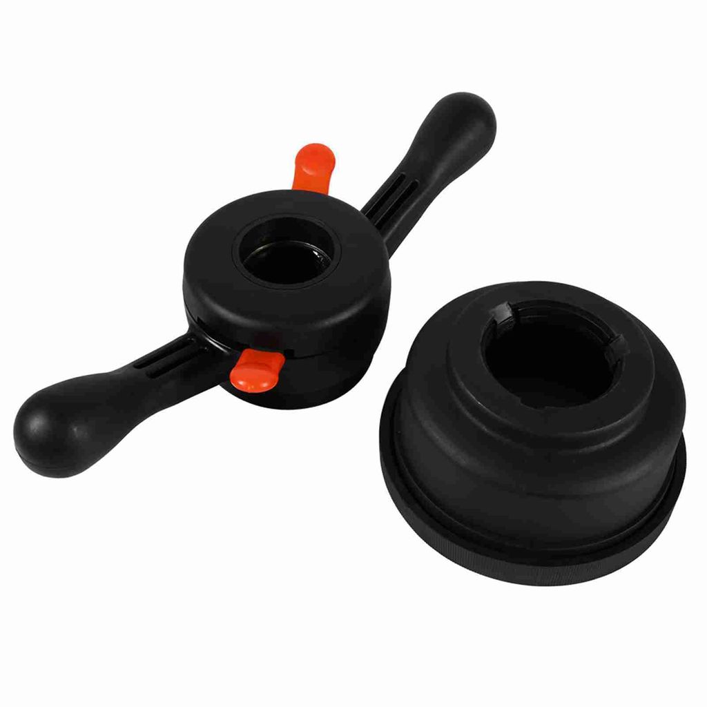 Schnellspanner Nabe Flügelmutter Radwuchtmaschine Reifenwechselwerkzeug (Gewindedurchmesser 36mm, Steigung 3mm)