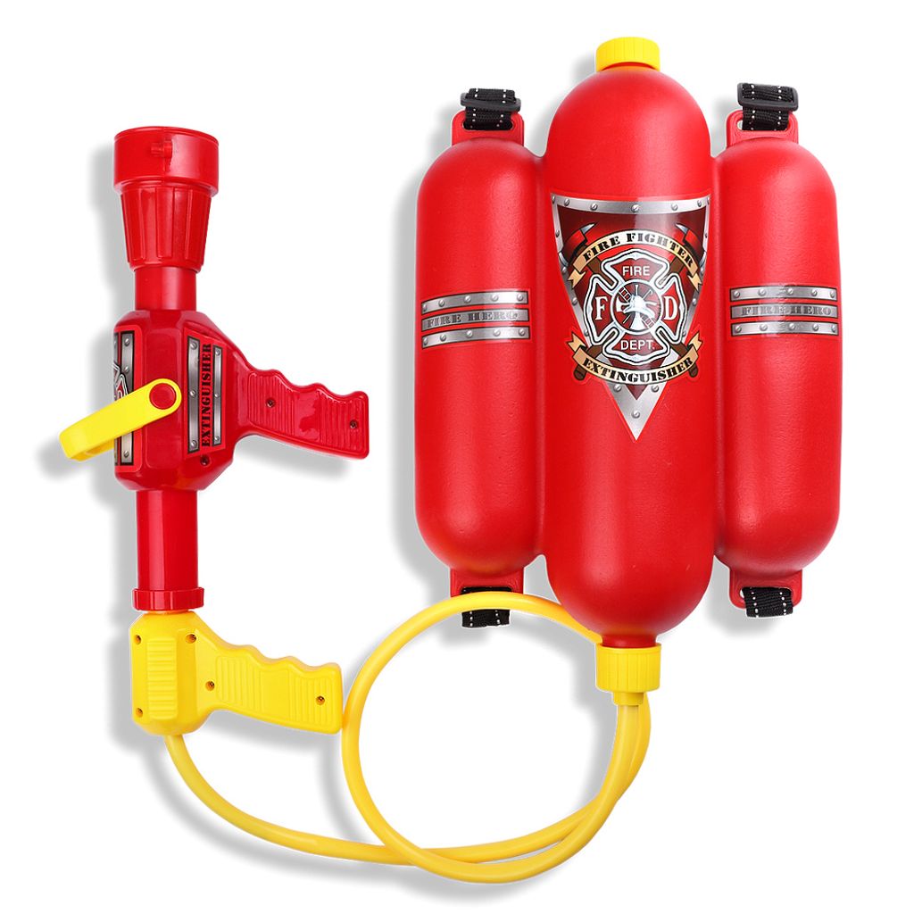 Schramm® Wasserspritze Feuerwehrspritze Wasserpistole Feuerlöscher Wasserpistole 