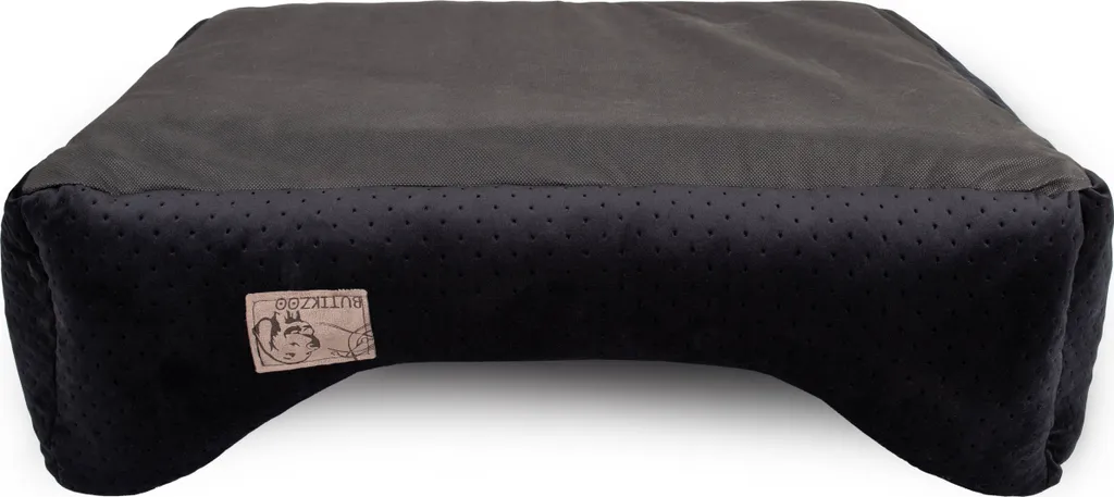 Letto per cani Premium Velvet Black XL - 103x80x24 cm | Divano morbido per cani e gatti - 8