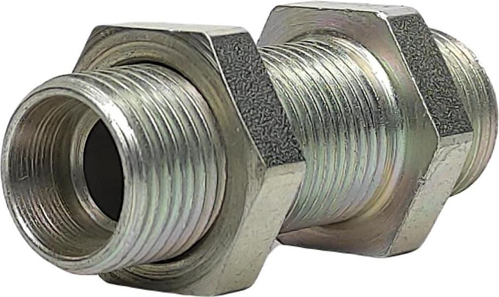 Hydraulikkupplung M18-M18 lang mit Mutter