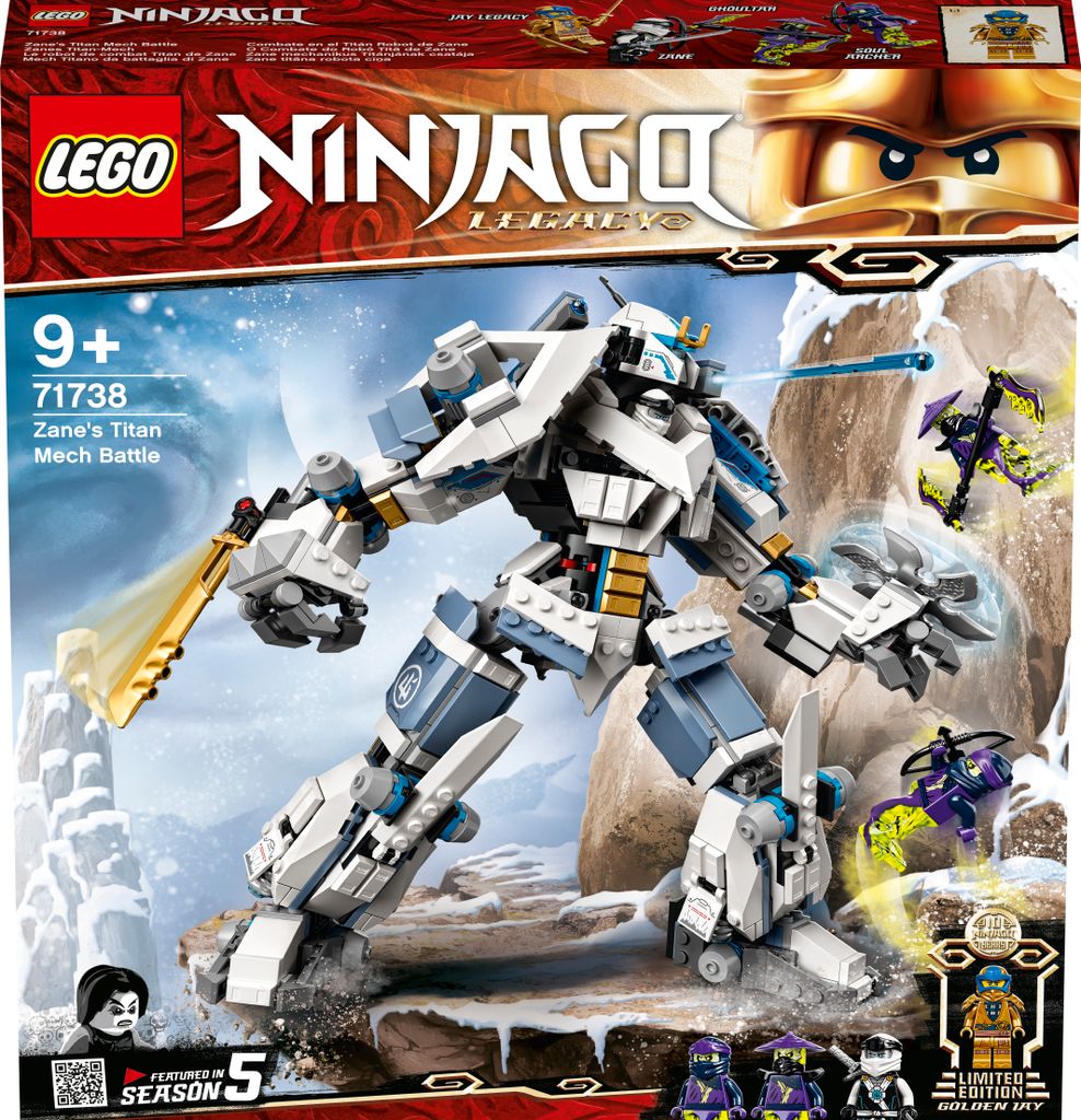 LEGO Ninjago - Zane a bitva s titánskými roboty Obrázek produktu 17
