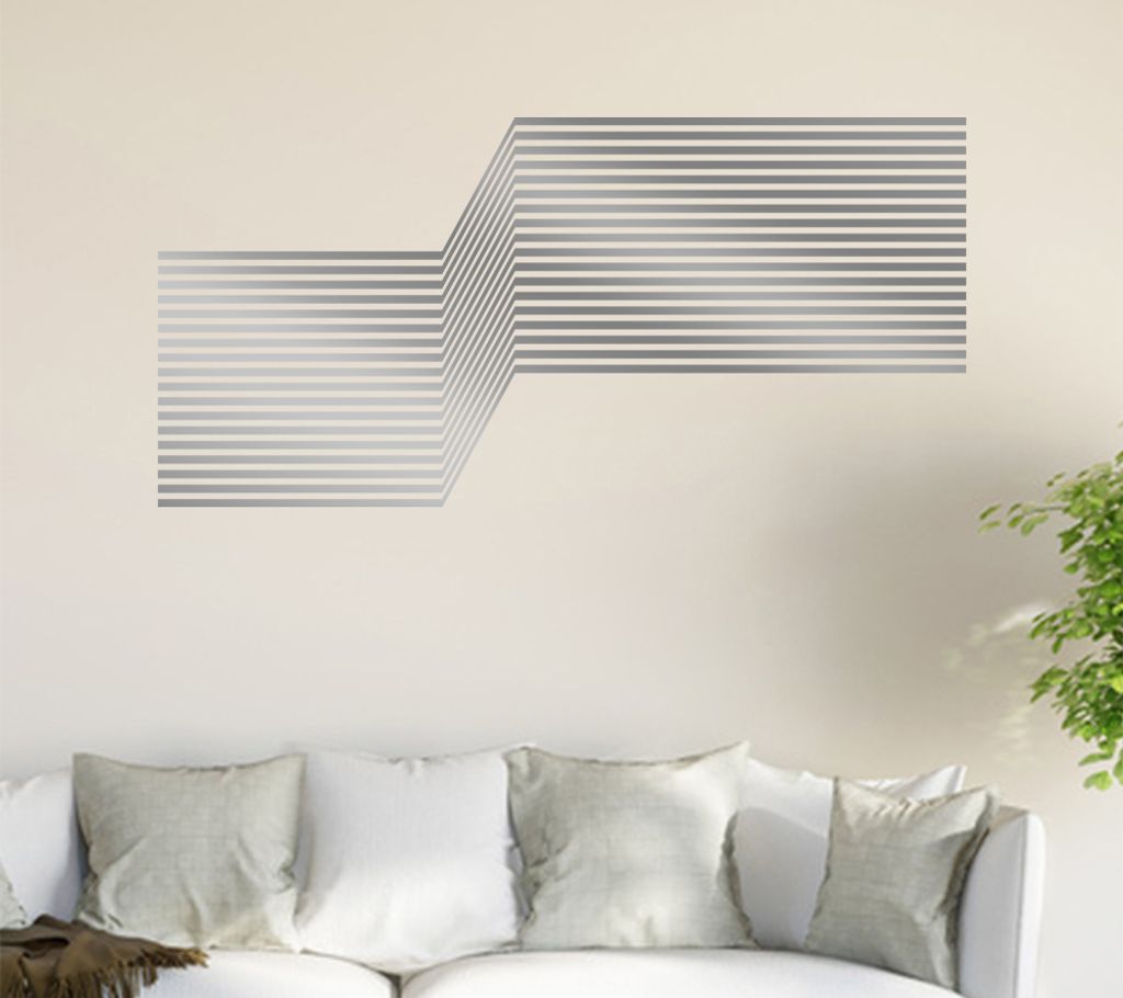 Retro Design Wandtattoo in 6 Größen - Wandaufkleber Wall Sticker - Dekoration, Küche, Wohnzimmer, Schlafzimmer, Badezimmer
