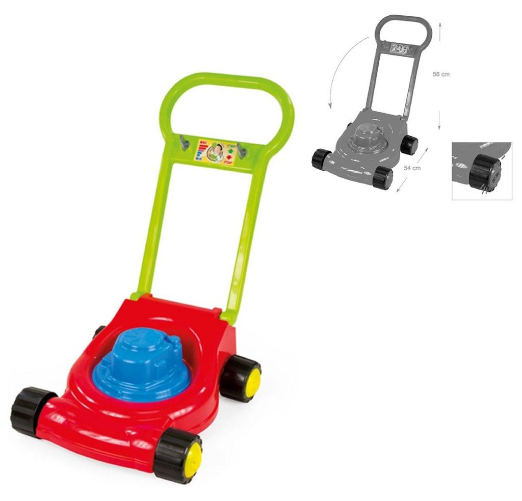 Mochtoys 10631 Spielzeug Rasenmäher, Kinderrasenmäher Produktbild 