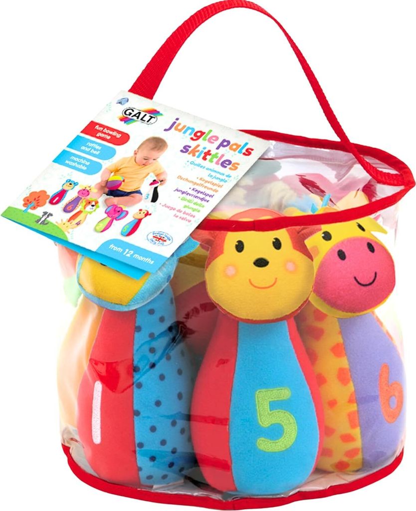 Galt Toys Dschungel Pals Kegeln Baby Aktivität Spielzeug