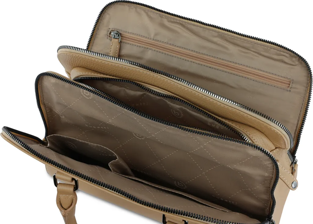 Petit Sac à Main Elsa Bugatti Marron Clair Idéal pour le Travail et Sorties - 15