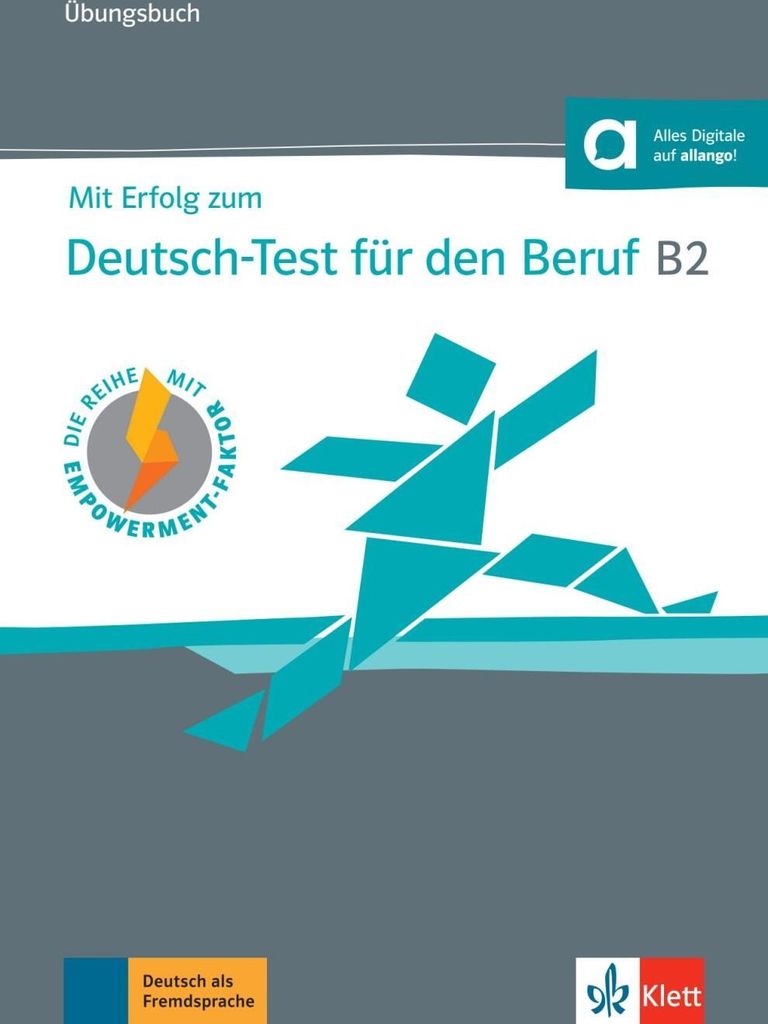 Mit Erfolg zum Deutsch-Test für den Beruf B2. Übungsbuch + Produktbild 
