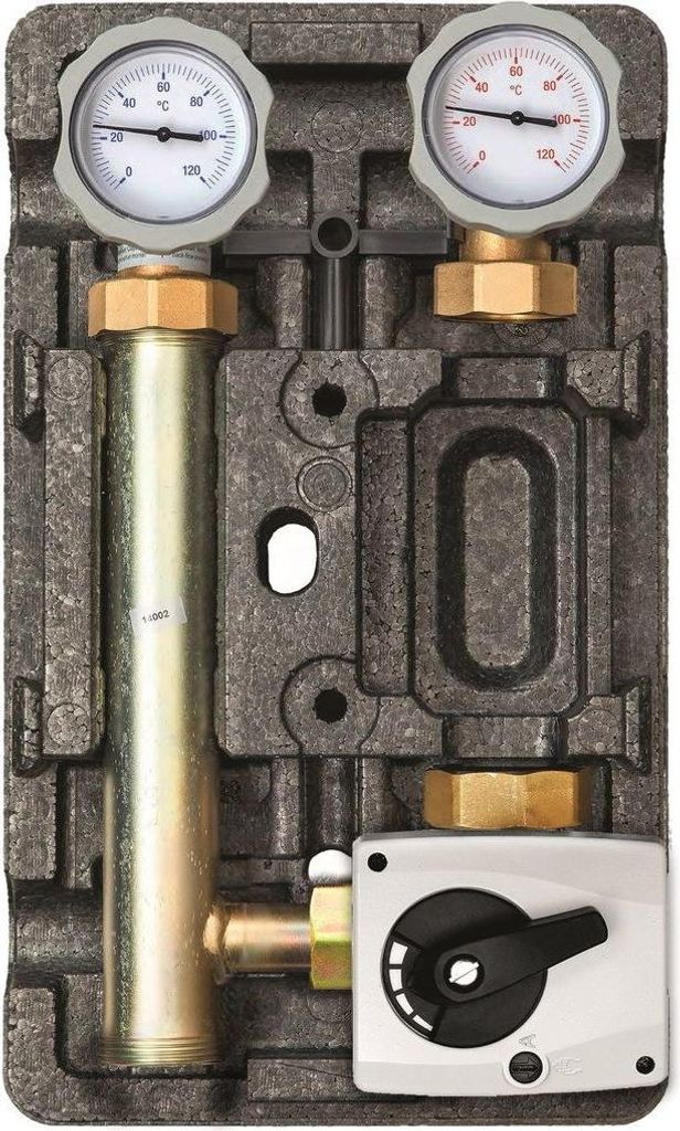 ONNLINE 1 Zoll Pumpengruppe ohne Pumpe, mit Mischer