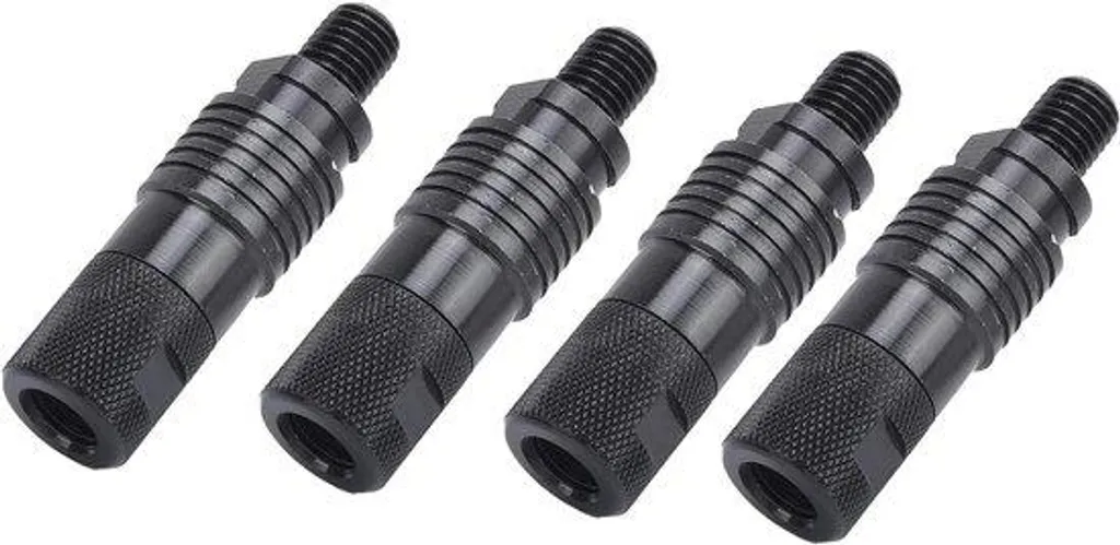 Lot de 4 Détecteurs de Touche Carpe pour Rod Pod et Piques de Pêche