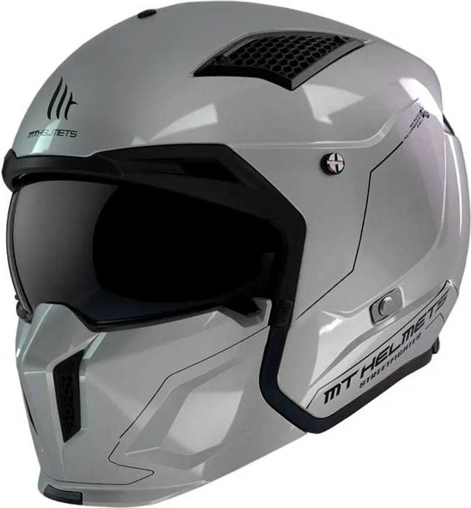 Casque Moto Mt Helmets Streetfighter Sv S Idéal pour Scooter et Ville XS