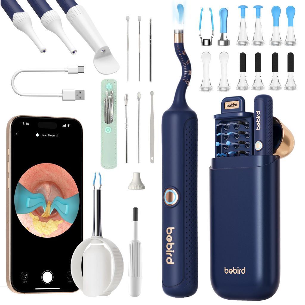 Bebird Otoscope pour enlever le cérumen, caméra 1920P HD Image du produit 
