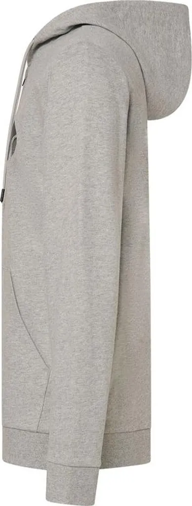 Oakley New Ellipse Hoodie : Sweat-shirt confortable en gris chiné doux