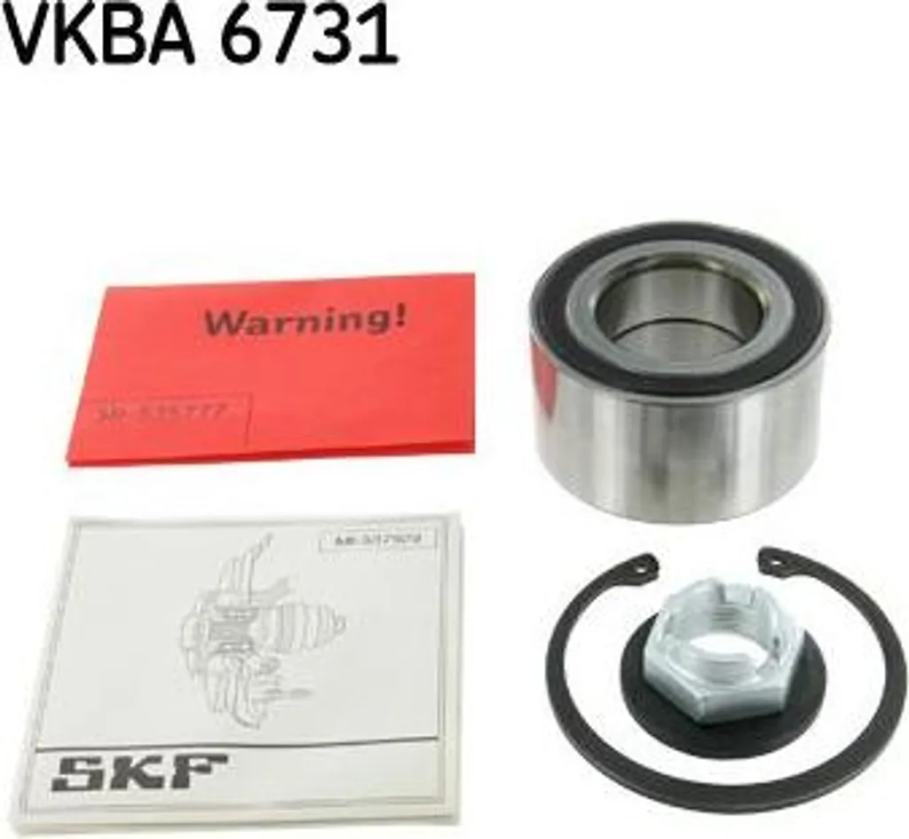 Roulement de Roue Avant SKF VKBA6731 pour Châssis Ford Transit et Tourneo