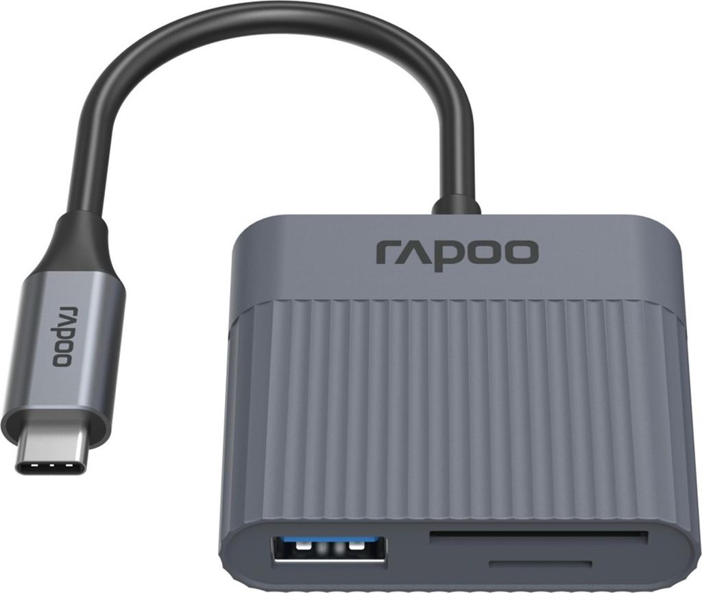 Rapoo USB-C Kartenleser UCR-3011, 3in1