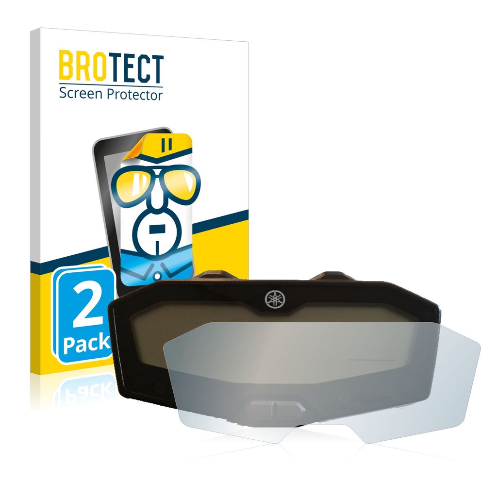 BROTECT AirGlass Schutzfolie Für Yamaha MT-07 2021 – Kratzfest 9H, Anti-fingerprint, Made In Germany