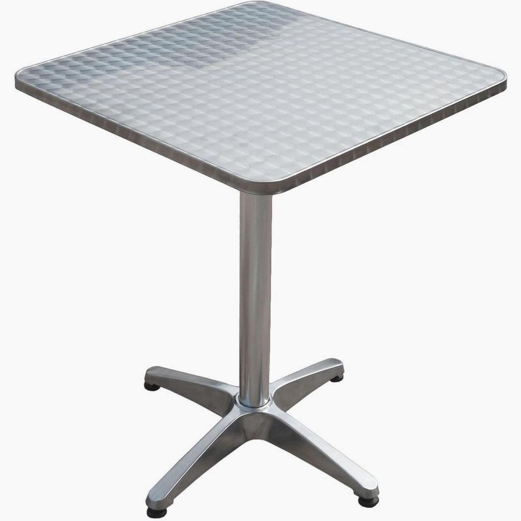 Tisch/Stehtisch BISTRO, quadratisch, Alu-Gestell Produktbild 