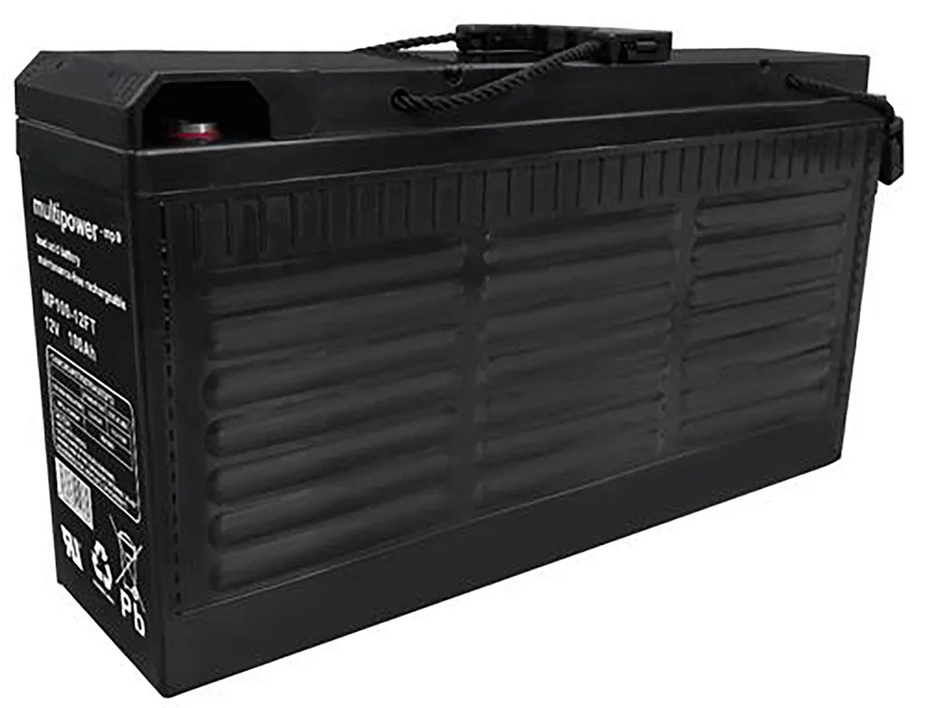 Batterie 12V 100Ah Multipower MPL100-12FT anti-coupure pour site isolé