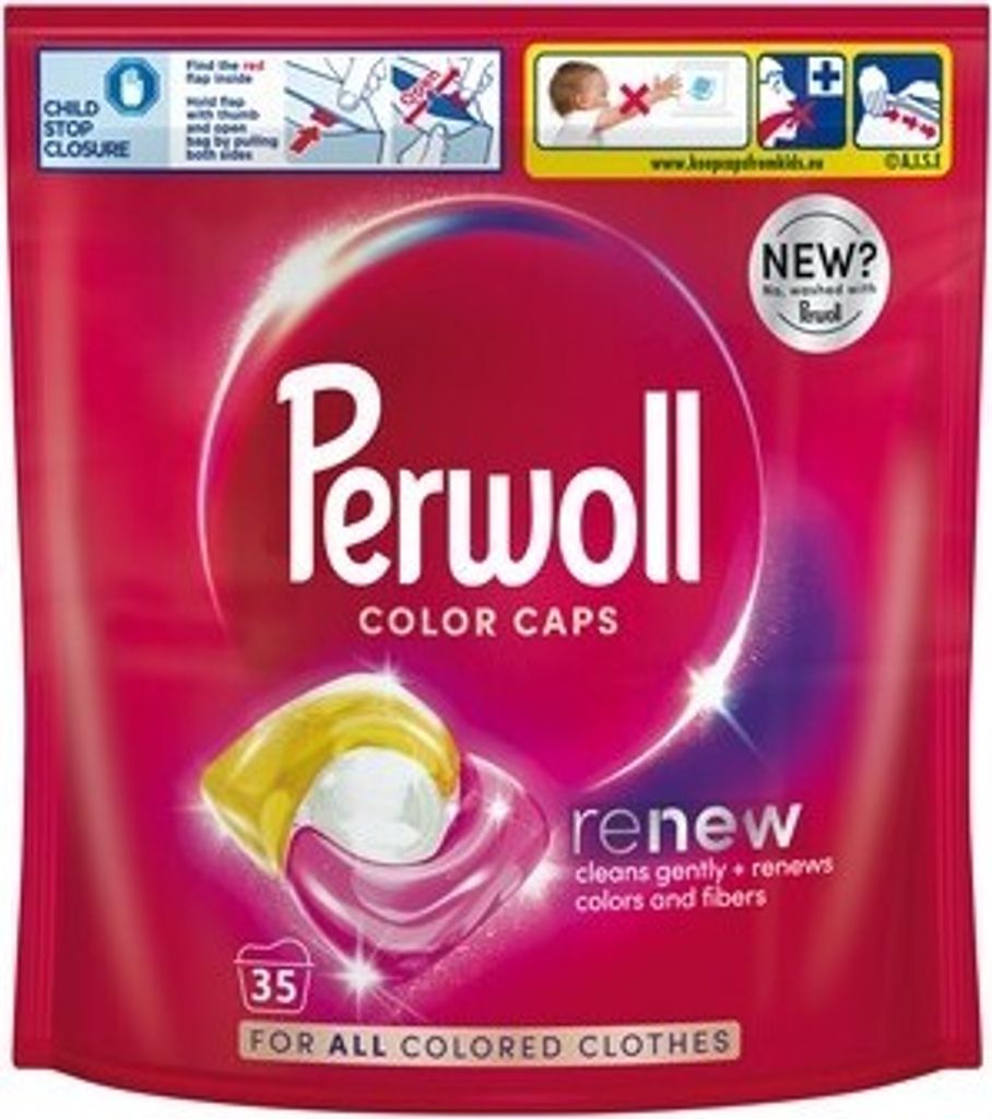 Perwoll Renew Caps Color 472,5 G 35 Sztuk Image du produit 