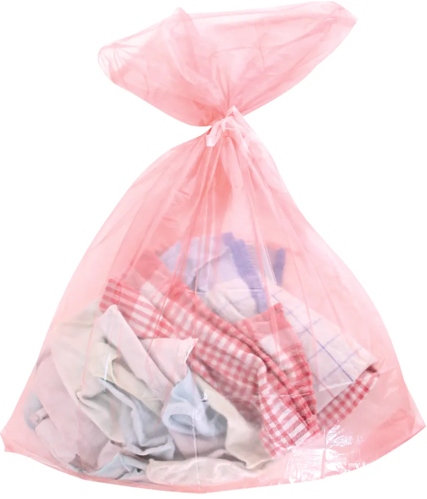 Sac à Linge Hydrosoluble 100L en PVA pour Blanchisserie et Soins