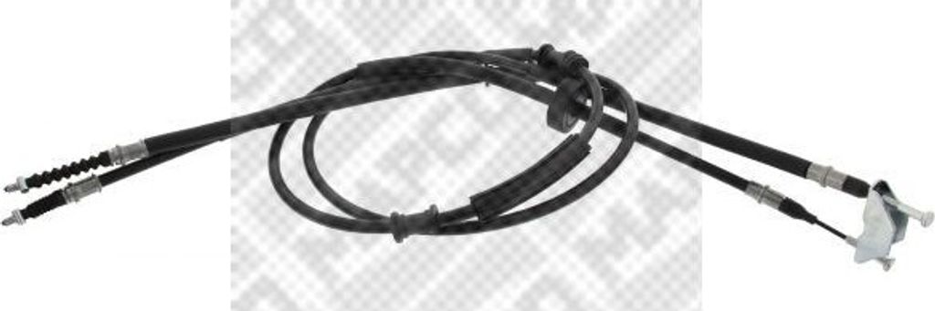 MAPCO Handbremsseil Seilzug Feststellbremse für OPEL Meriva A (X03) Hinten 5835
