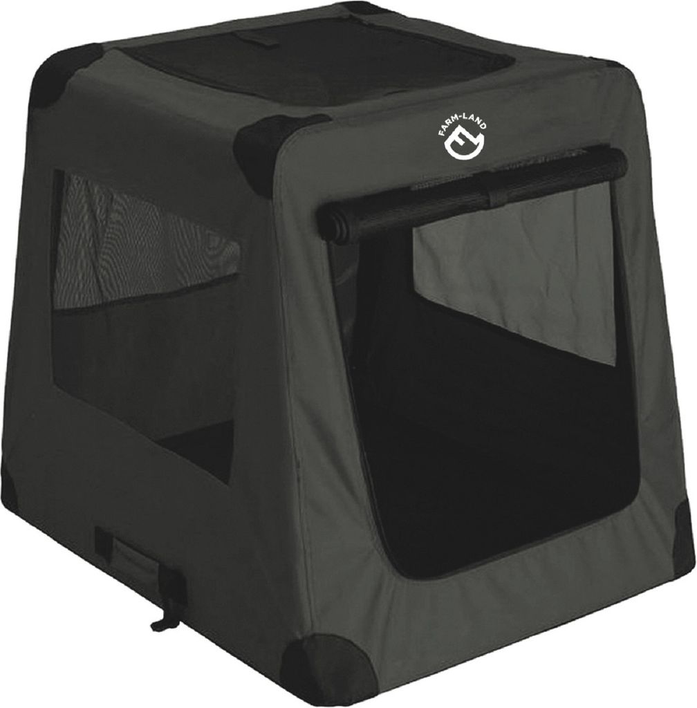 Farm-Land Auto Transportbox faltbare Autobox Hundebox grün Produktbild 