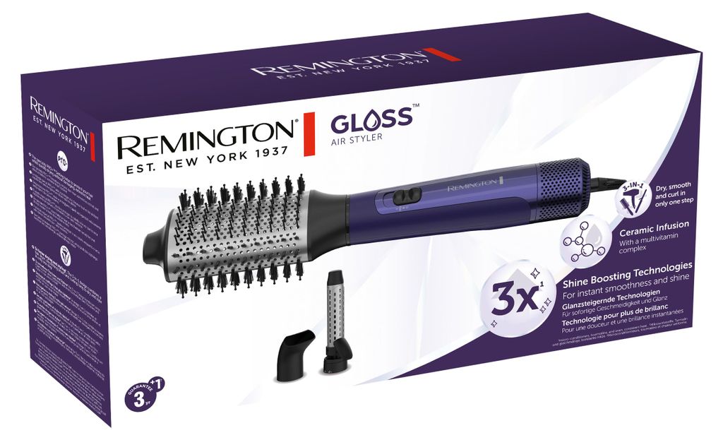 REMINGTON Gloss™ AS9350 Warmluftbürste Produktbild 