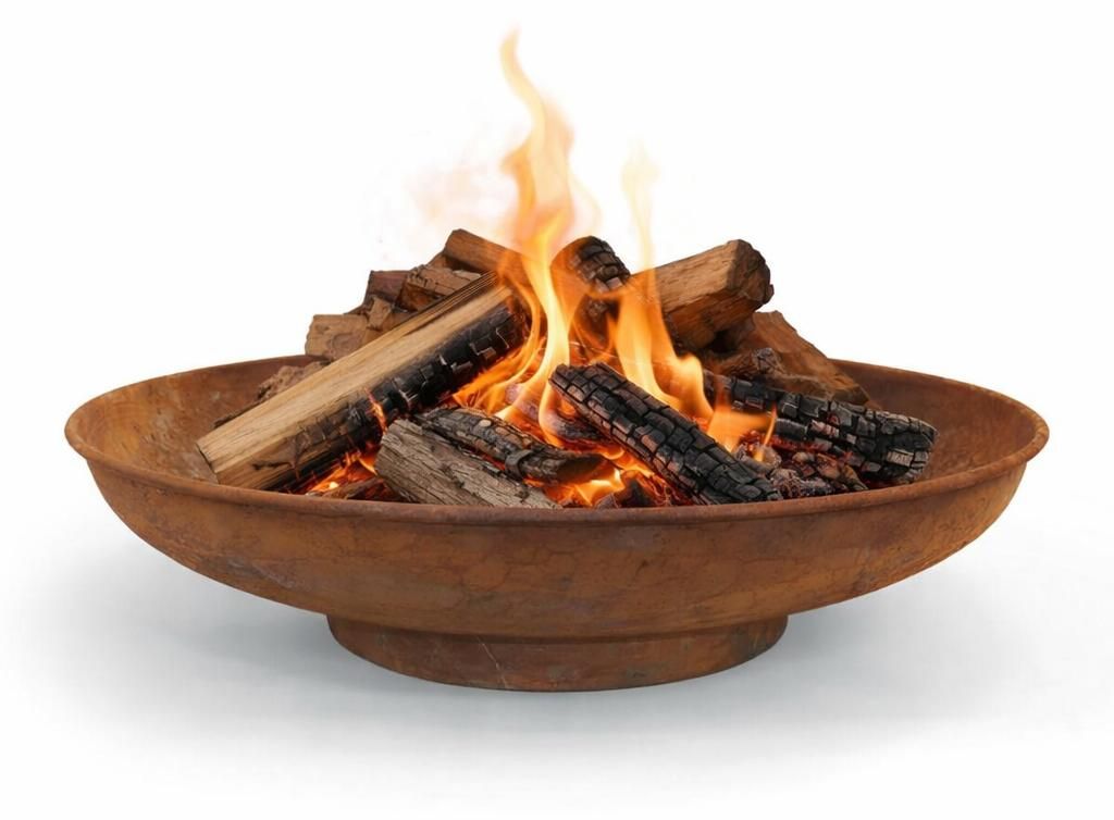 HEAT Feuerkorb Classic, 60 cm, Rost Produktbild 