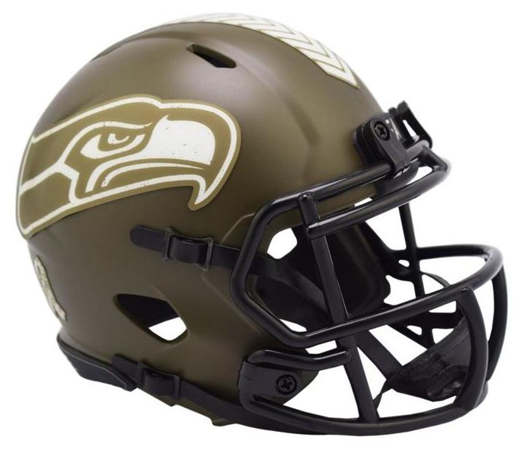 Kask piłkarski Riddell Speed Mini SALUTE Seattle Seahawks Zdjęcie produktu 