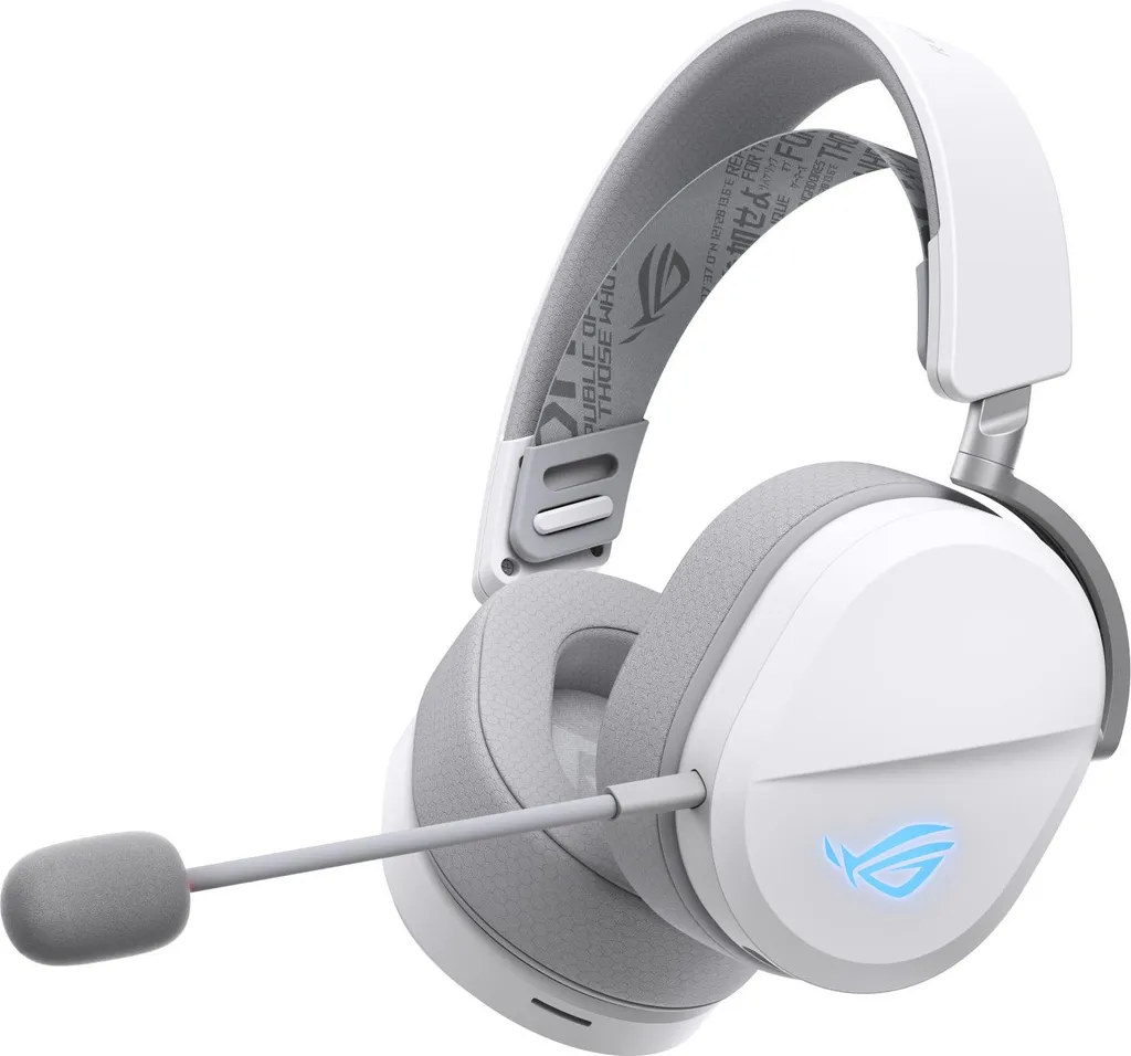 Casque Gaming Polyvalent ASUS ROG Pelta White pour PC PS5 et Switch