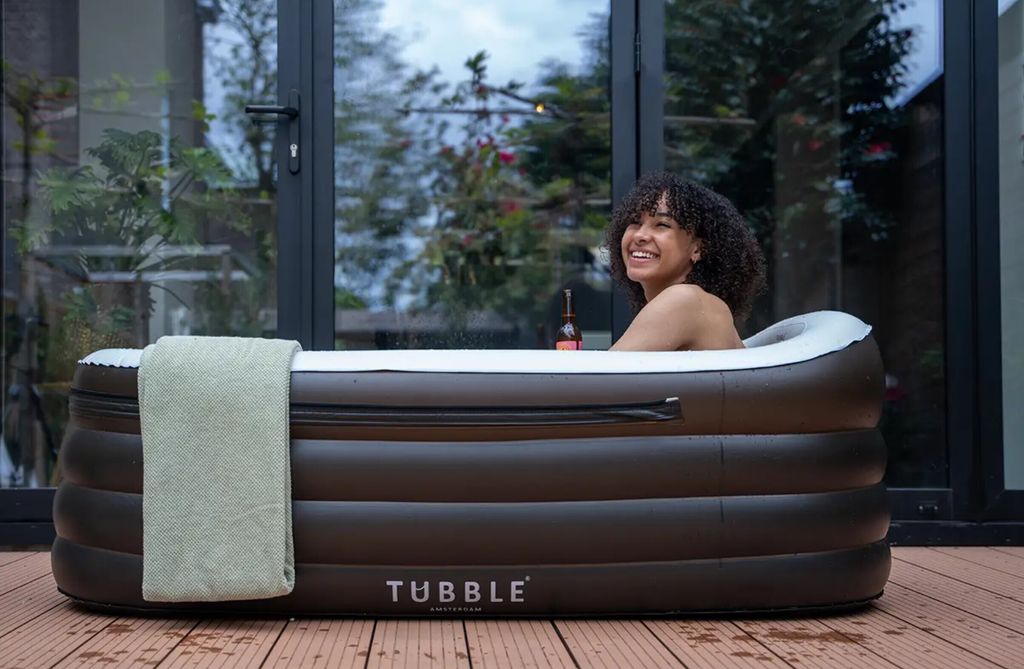Tubble® Royale Aufblasbare Badewanne für Erwachsene - Black Produktbild 2