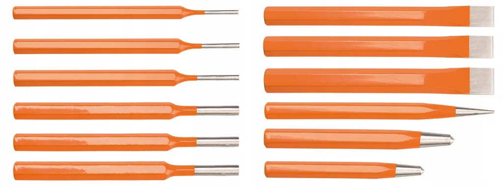 Set de forets et burins NEO TOOLS 12 pcs en chrome-vanadium durable - 5