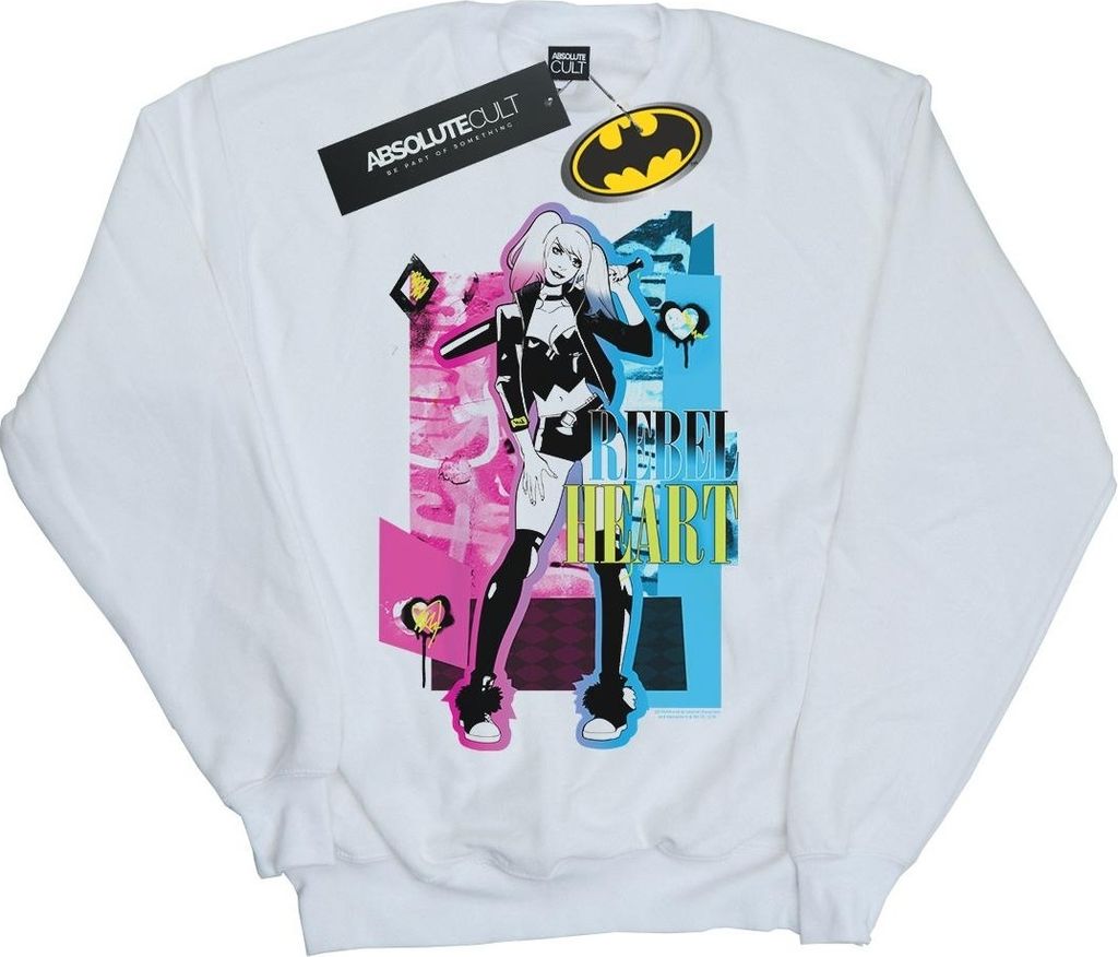 DC Comics - Sweatshirt für Herren BI12351 (5XL) (Weiß)