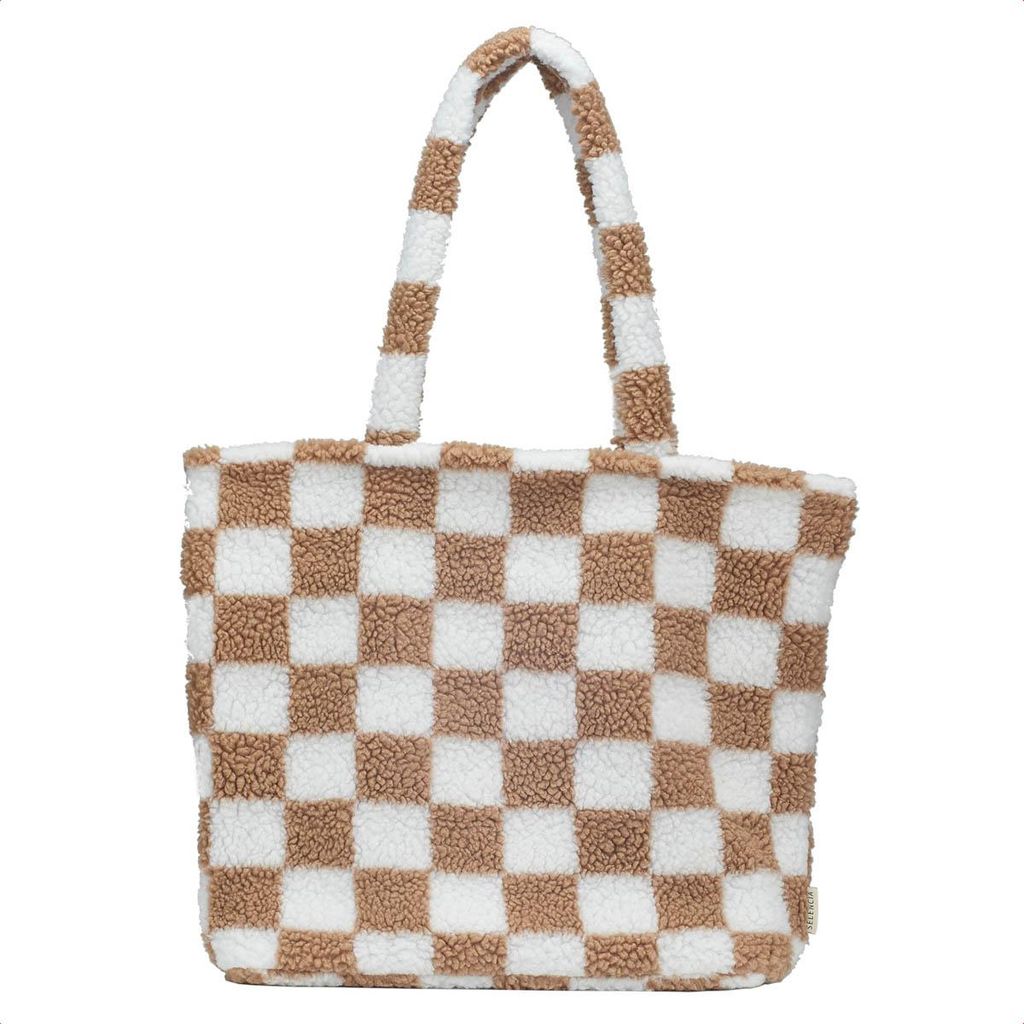 Selencia Zaya Tote Bag - Teddy Laptoptasche 16 Zoll - Produktbild 