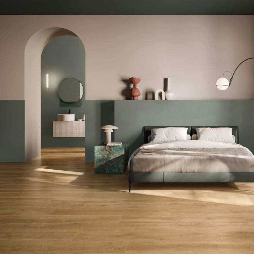 Fliesen Holzoptik Beige 20x120 cm CASA39 Italgraniti Essence