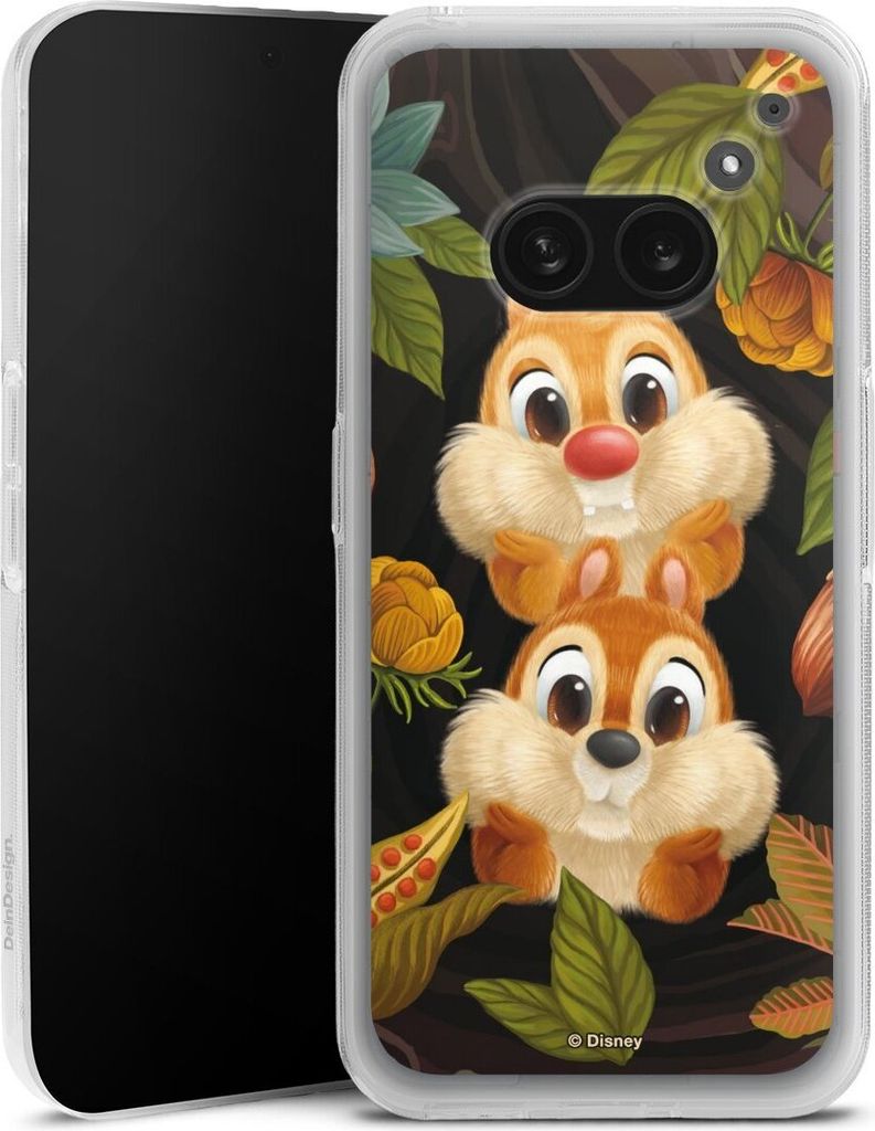 DeinDesign Handyhülle für Nothing Phone (2a) Silikon Hülle Case Smartphone Schutzhülle Disney Offizielles Lizenzprodukt Chip und Chap